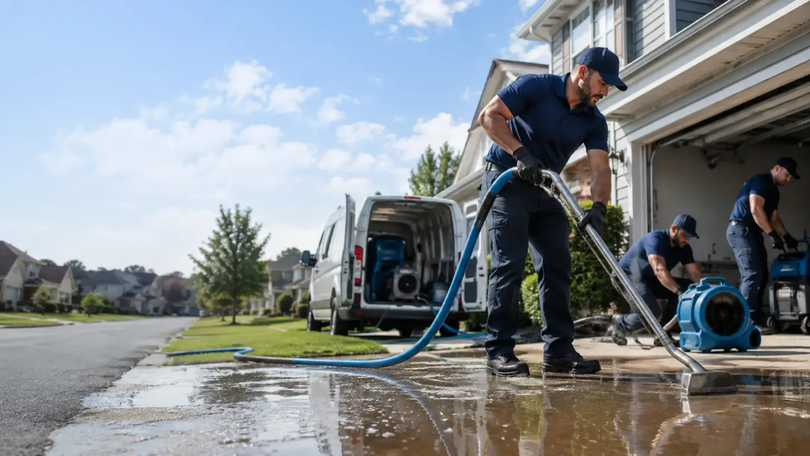 Flood Damage Restoration in Husser, LA